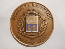 Médaille du centenaire du vin du Chianti Ruffino 1977