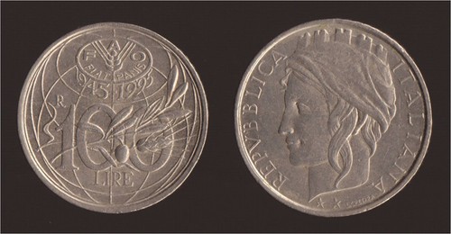 100 lire 1995 anni - 1995, fao