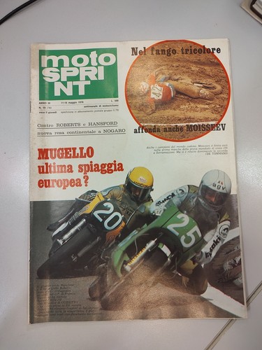 Moto sprint anno - nr., 19
