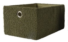 SCATOLA PORTA OGGETTI 25X32CM VERDE ARREDAMENTO INTERNI