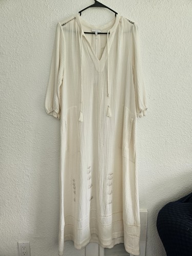 Splendido maxi abito bohemien - maxi,
