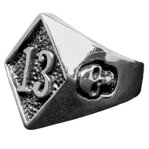 Anello chunky teschio lucky - anello, 13