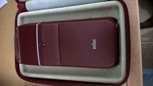 Vintage braun razor with - razor,