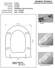 Copriwater compatibile modello