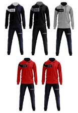 Tuta Ginnica Ginnastica Cappuccio Uomo Donna Bambino Bambina Relax Scuola Clio