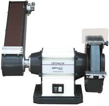 Smerigliatrice levigatrice combinata a braccio da banco molatrice nastro e disco