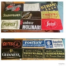 Birra liquori asciughini asciuga mano bar pub vino