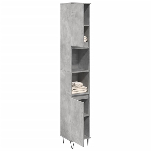 Armadietto bagno grigio - armadietto,