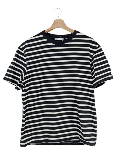 Zara shirt uomo - nera, righe