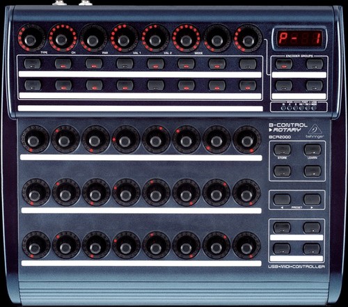 Behringer bcr 2000 usb midi - behringer,