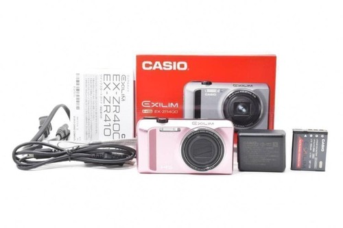 Casio exilim zr400 rosa - casio,