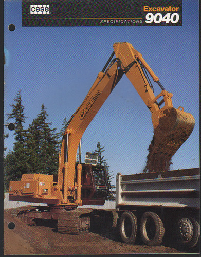 Case 9040 depliant brochure - case, "9040"