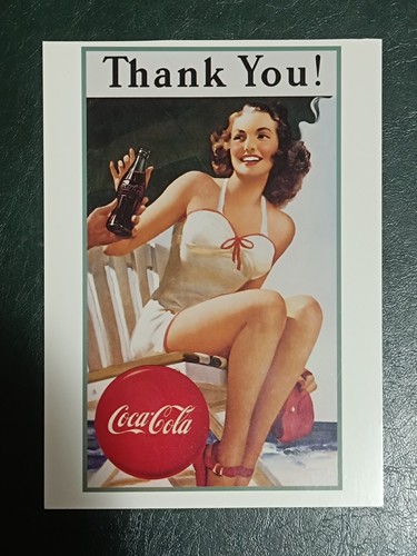 Cartolina coca cola thank - coca-cola,