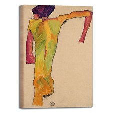 Schiele nudo maschile
