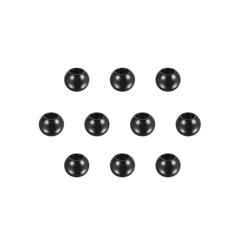 20pcs perline 6mm acciaio inox - 20pcs,