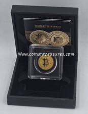 Bitcoin 1/1000 oz moneta d'oro