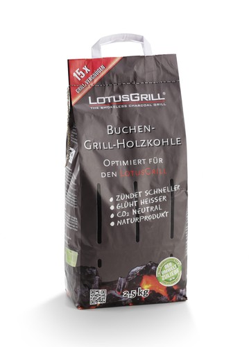 Lotusgrill carbone faggio - di,
