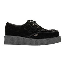 UNDERGROUND CREEPERS SHOES C010X SUEDE BLACK