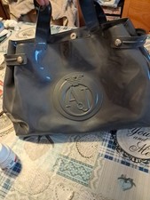 Armani Jeans Borsa Pvc Grgio Scuro