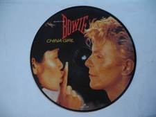 DAVID BOWIE China Girl / Shake It PICTURE DISC 45 7" single 1983 UK VG(+)