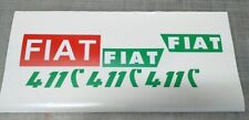 KIT ADESIVI DECALCOMANIE FIAT 411 C PER TRATTORI AGRICOLI CINGOLATI