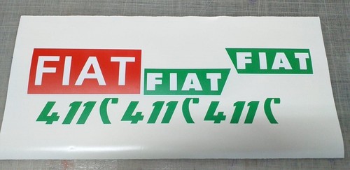 Kit adesivi decalcomanie fiat - adesivi,