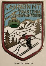 GRAN BRETAGNA CANNON MT. FRANCONIA NEW HAMPSHIRE DISTINTIVO LOCALITÀ MONTANA SCI