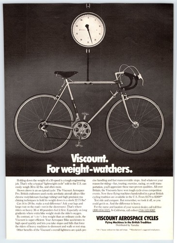 1975 viscount biciclette - 1975,
