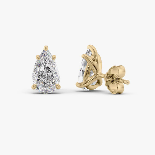 Orecchino oro diamante