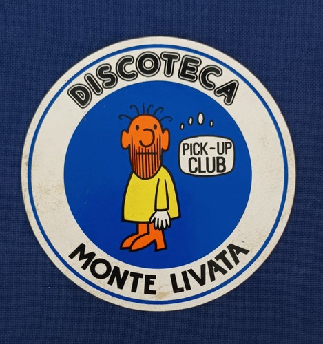 Adesivo discoteca monte livata - discoteca,