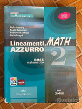 Lineamenti. Math Azzuro 2. OTTIME CONDIZIONI