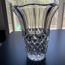 Vaso In Vetro Lavorato Anni 60 