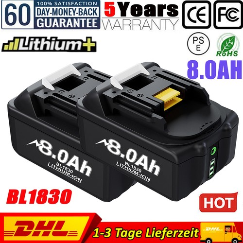 Per batteria makita - 8,0,