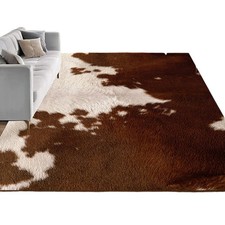 Tappeto marrone per area