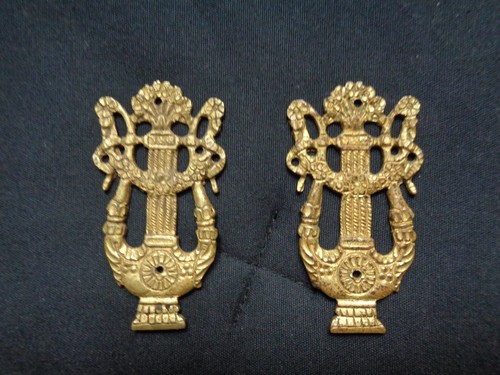 Coppia fregi ottone - coppia,