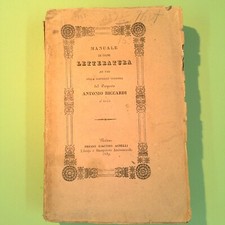 MANUALE DI OGNI LETTERATURA