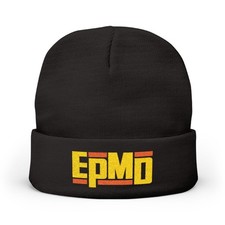 Berretto in maglia ricamato