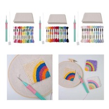 Kit da ricamo con ago da