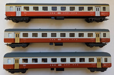 Lima H0, lotto 3 carrozze