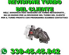TURBINA TURBOCOMPRESSORE 54399700065 BMW 335D 535D 635D X3 X5 REVISIONATO