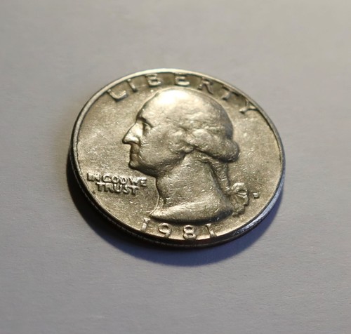 Quarter dollar 1981 - quarter,