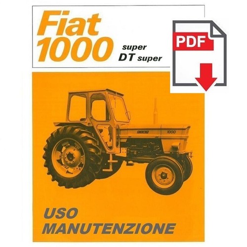 Trattore fiat 1000 - trattore, dt