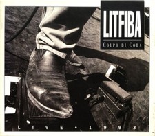2 CD Cardboard Slipcase Litfiba – Colpo Di Coda Italy 1994 poster  libretto EMI