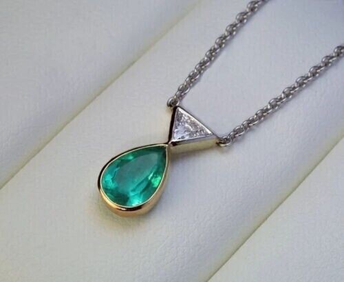 Ciondolo argento bicolore