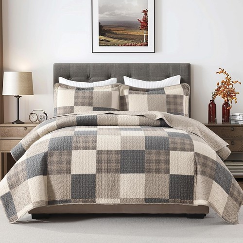 Set trapunta 100 cotone queen - set, 100%