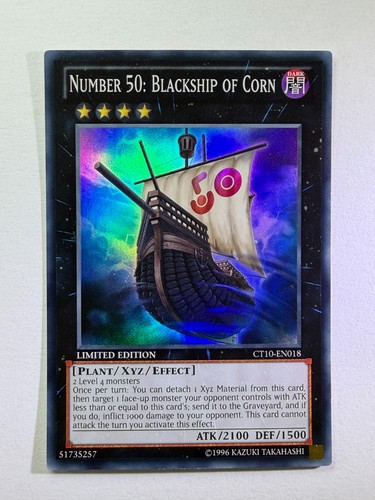 Number blackship corn - of,