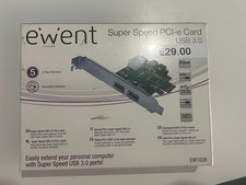 ewent Scheda PCIe USB 3.1 Gen1