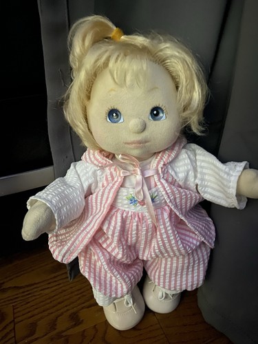 Mattel child doll blonde - doll-,