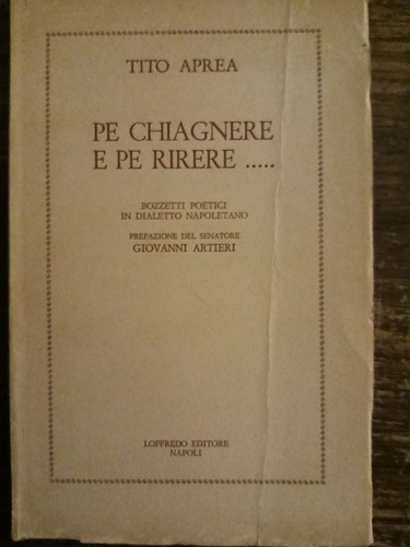 Tito aprea chiagnere - aprea, e