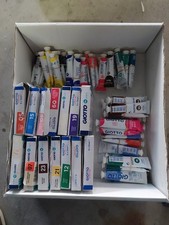 LOTTO  TEMPERE GIOTTO 121 pz COLORI VARI 99 pezzi 12 ml + 22 da 21 ml